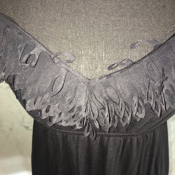 Soma Black Jersey Soft Dress Size Small - Picture 4 of 5